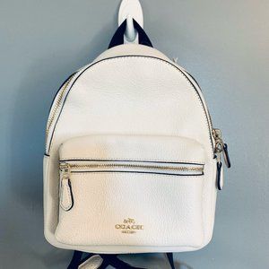 Coach Pebble Leather Backpack